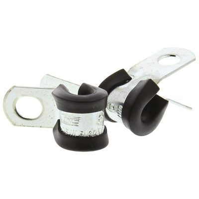 JCS 6mm Black, Steel P Clip