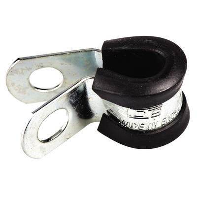 JCS 8mm Black, Steel P Clip