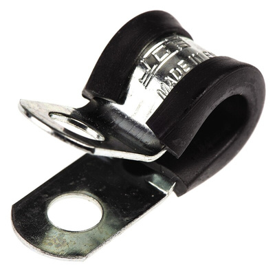 JCS 8mm Black, Steel P Clip