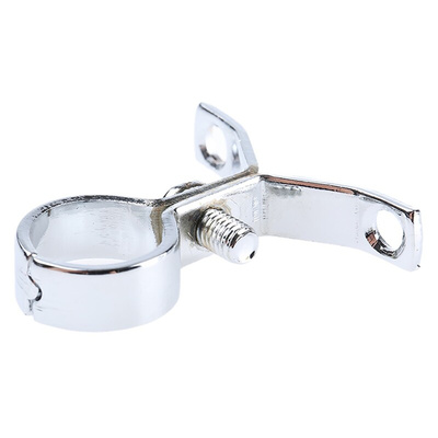 RS PRO Chrome Plated Brass Silver Pipe Clamp 152mm x 20mm