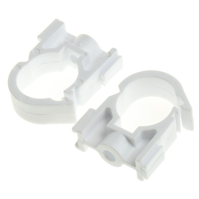 RS PRO PP Pipe Clip 254mm x 70mm