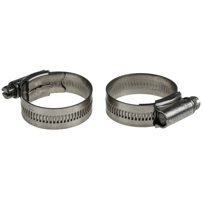 Jubilee Stainless Steel Slotted Hex Worm Drive, 13mm Band Width, 25 → 35mm ID