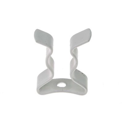 RS PRO 6.35mm Steel Spring Clip, 13.49mm x 6.35mm x 15.08mm, 8BA
