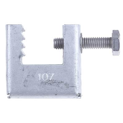 RS PRO Beam Clamp, maximum load 45kg, 16mm