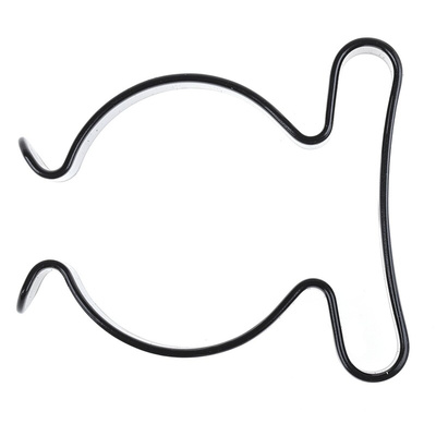RS PRO 38.1mm Steel Spring Clip, 50.8mm x 12.7mm x 63.5mm, 4BA