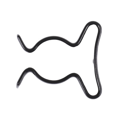 RS PRO 15.88mm Steel Spring Clip, 24.61mm x 7.94mm x 29.37mm, 6BA