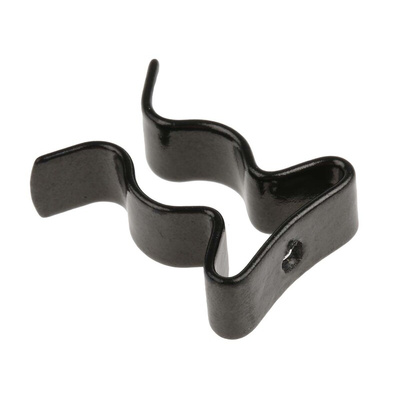 RS PRO 9.53mm Steel Spring Clip, 15.88mm x 6.35mm x 19.84mm, 8BA