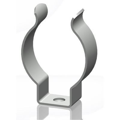 RS PRO 10mm Steel Spring Clip, 8.3mm x 13.1mm x 6.35mm, 2.5mm
