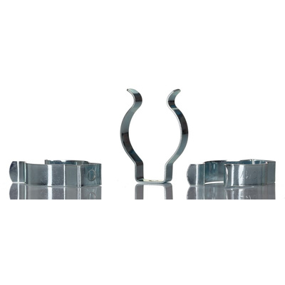 RS PRO 32mm Steel Spring Clip, 28.2mm x 42.1mm x 9.53mm, 4mm
