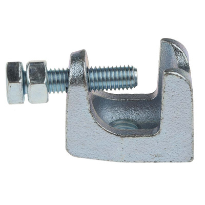 RS PRO Beam Clamp M10, maximum load 60kg, 18mm