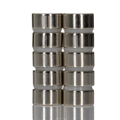 RS PRO Neodymium Magnet 2.45kg, Width 10mm