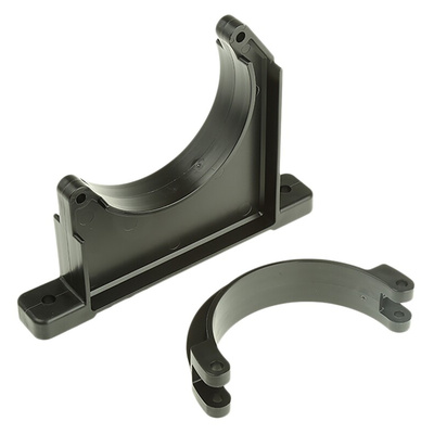 Georg Fischer PP Black Pipe Clip 120mm, 9mm