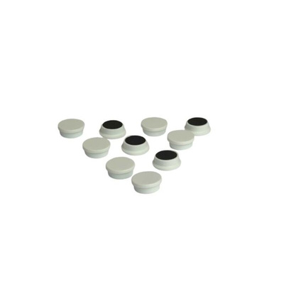 Eclipse Button Magnet 20mm Self-Adhesive Ferrite, 0.3kg Pull