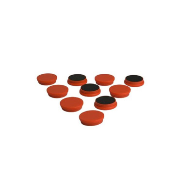 Eclipse Button Magnet 30mm Self-Adhesive Ferrite, 0.5kg Pull