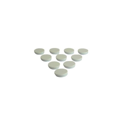 Eclipse Button Magnet 30mm Self-Adhesive Ferrite, 0.5kg Pull