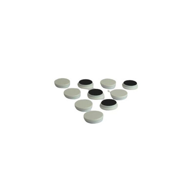 Eclipse Button Magnet 30mm Self-Adhesive Ferrite, 0.5kg Pull