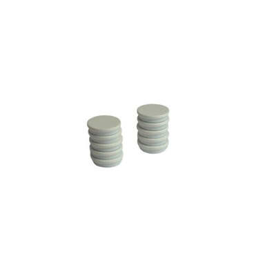 Eclipse Button Magnet 30mm Self-Adhesive Ferrite, 0.5kg Pull