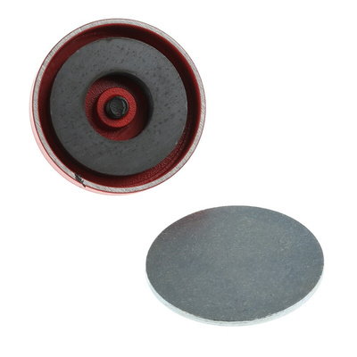 Eclipse Pot Magnet 46mm Hook Ferrite, 6kg Pull