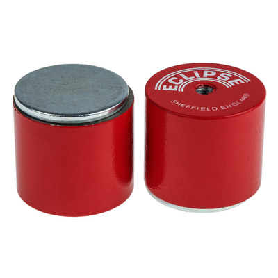 Eclipse Pot Magnet 35mm Threaded Hole M6 Aluminium Alloy, 14.75kg Pull