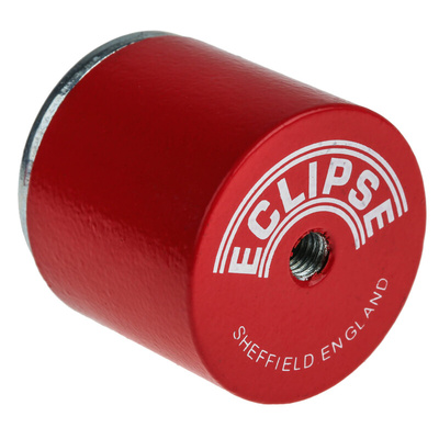 Eclipse Pot Magnet 35mm Threaded Hole M6 Aluminium Alloy, 14.75kg Pull