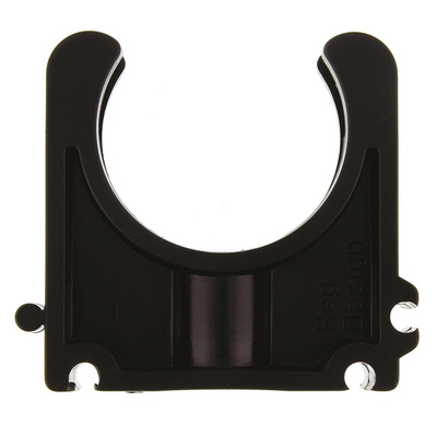 Georg Fischer PP Black Saddle Clamp 16mm x , 6mm