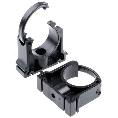 Georg Fischer PP Black Saddle Clamp 22mm x , 7mm