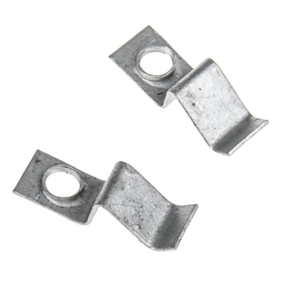 UVOX Galvanised Steel Spring Clip, 16.5mm x 7mm x 6mm, 4mm
