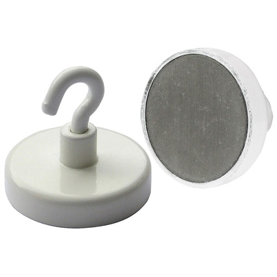 Eclipse Pot Magnet 32mm Hook Ferrite, 8kg Pull