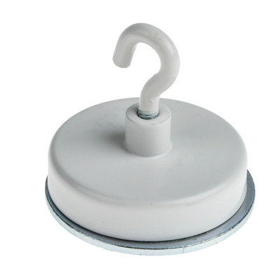 Eclipse Pot Magnet 36mm Hook Ferrite, 10kg Pull