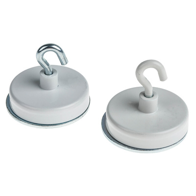 Eclipse Pot Magnet 36mm Hook Ferrite, 10kg Pull