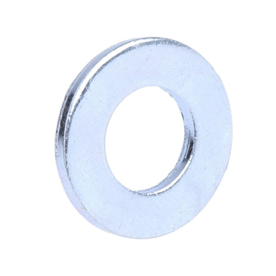 Bright Zinc Plated Steel Plain Washers, M8, DIN 125A