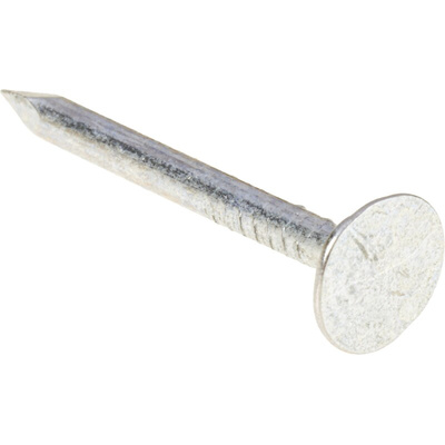 RS PRO Galvanised Nails; 30mm x 2.65mm; 500g Bag