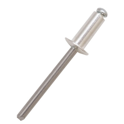 RS PRO Aluminium Blind Rivet, 4.8mm