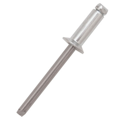RS PRO Aluminium Blind Rivet, 4.8mm