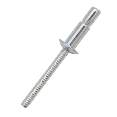 RS PRO Steel Blind Rivet, 6.4mm