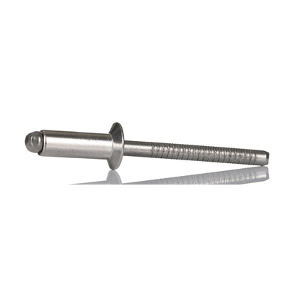 RS PRO Stainless Steel Blind Rivet, 4mm