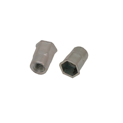RS PRO Steel Blind Rivet, 10.9mm