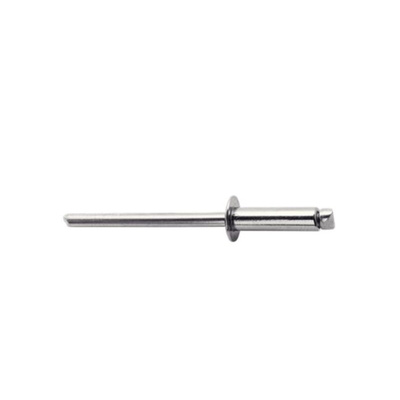 Rapid Agrafage Aluminium Rivet Set Rivet, 4.8mm
