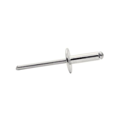 Rapid Agrafage Aluminium Rivet Set Rivet, 4.8mm