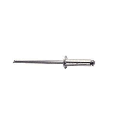 Rapid Agrafage Aluminium Rivet Set Rivet, 4.8mm