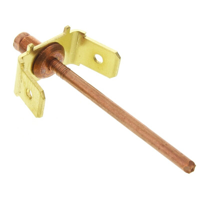 POP Copper Coated, Plain Steel Earth Tab Rivet, 5.3mm