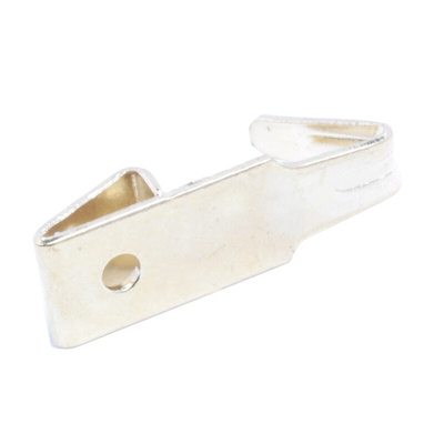 RS PRO Steel Brass Plated Angle Drive Hook