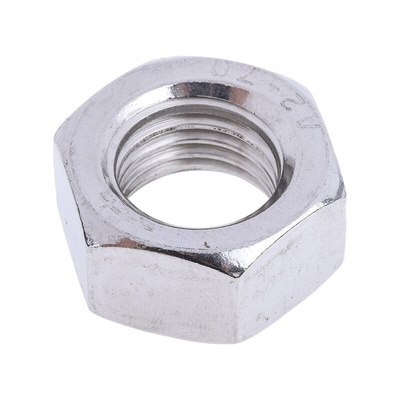 RS PRO Stainless Steel, Hex Nut, M16