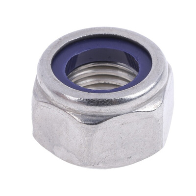 RS PRO, Plain Lock Nut, DIN 985, M16