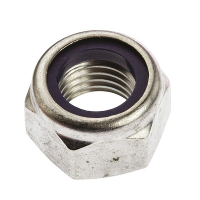 RS PRO, Plain Lock Nut, DIN 985, M20