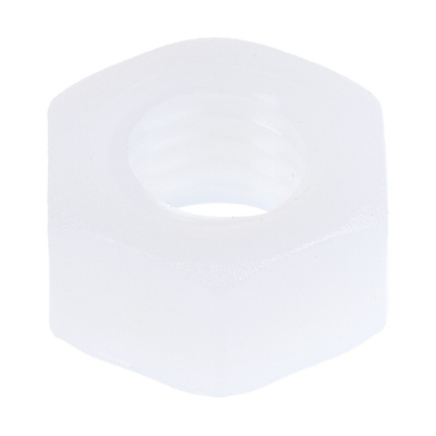 RS PRO, Plain Nylon Hex Nut, M10