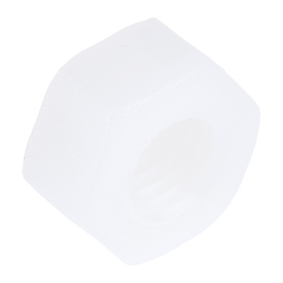 RS PRO, Plain Nylon Hex Nut, M10