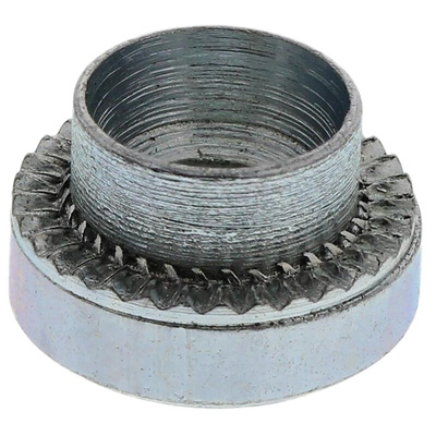 Hank Zinc plated & clear Passivated Steel Rivet Bush, M4
