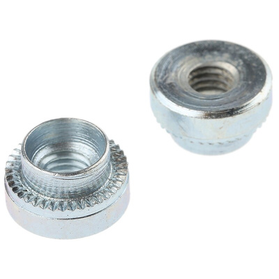 Hank Clear Passivated, Galvanised Steel Rivet Bush, M5