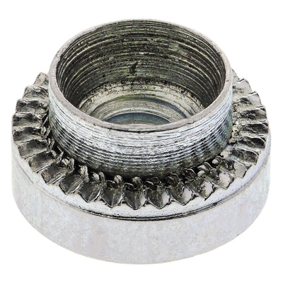 Hank Zinc plated & clear Passivated Steel Rivet Bush, M4